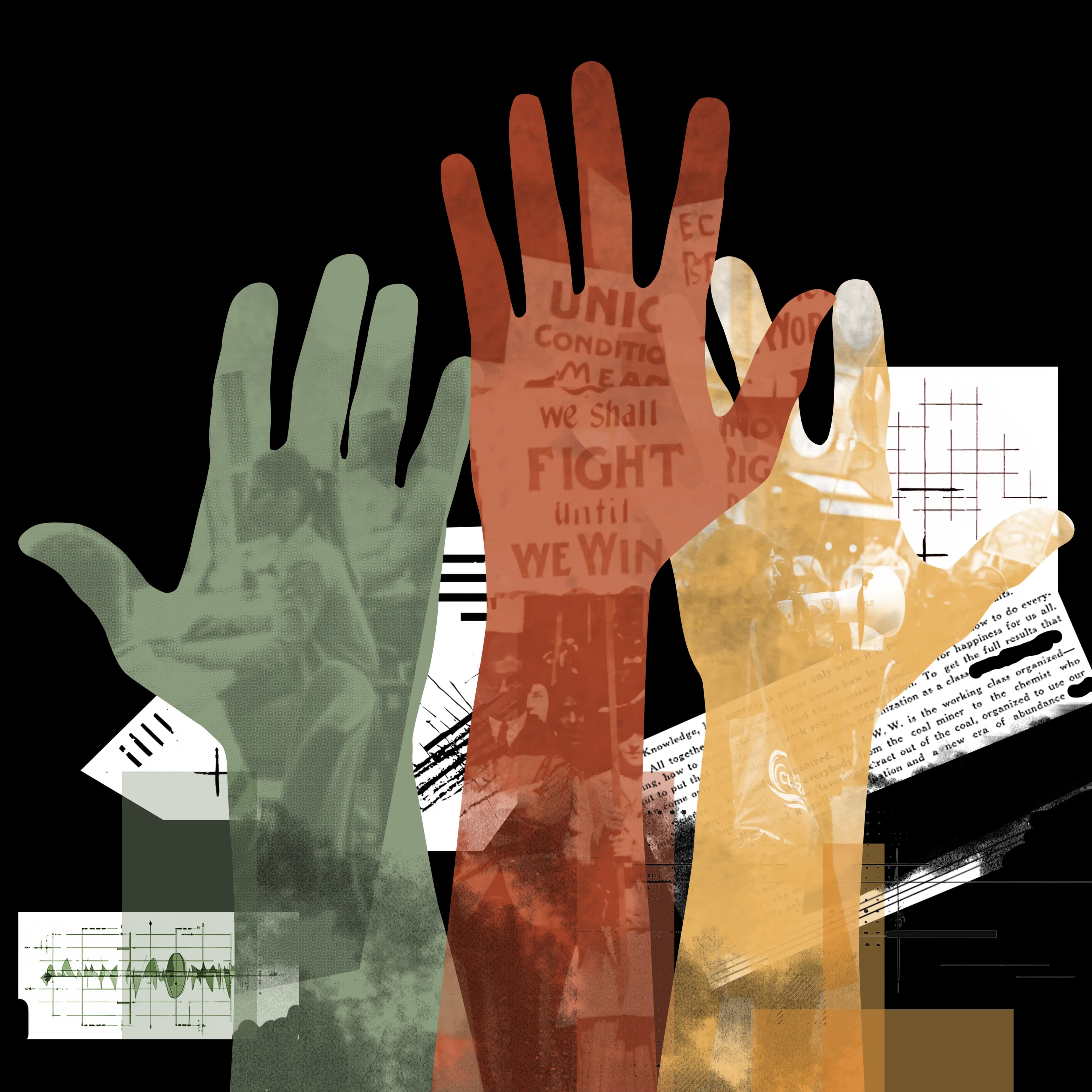 Diverse workers united for just transitions