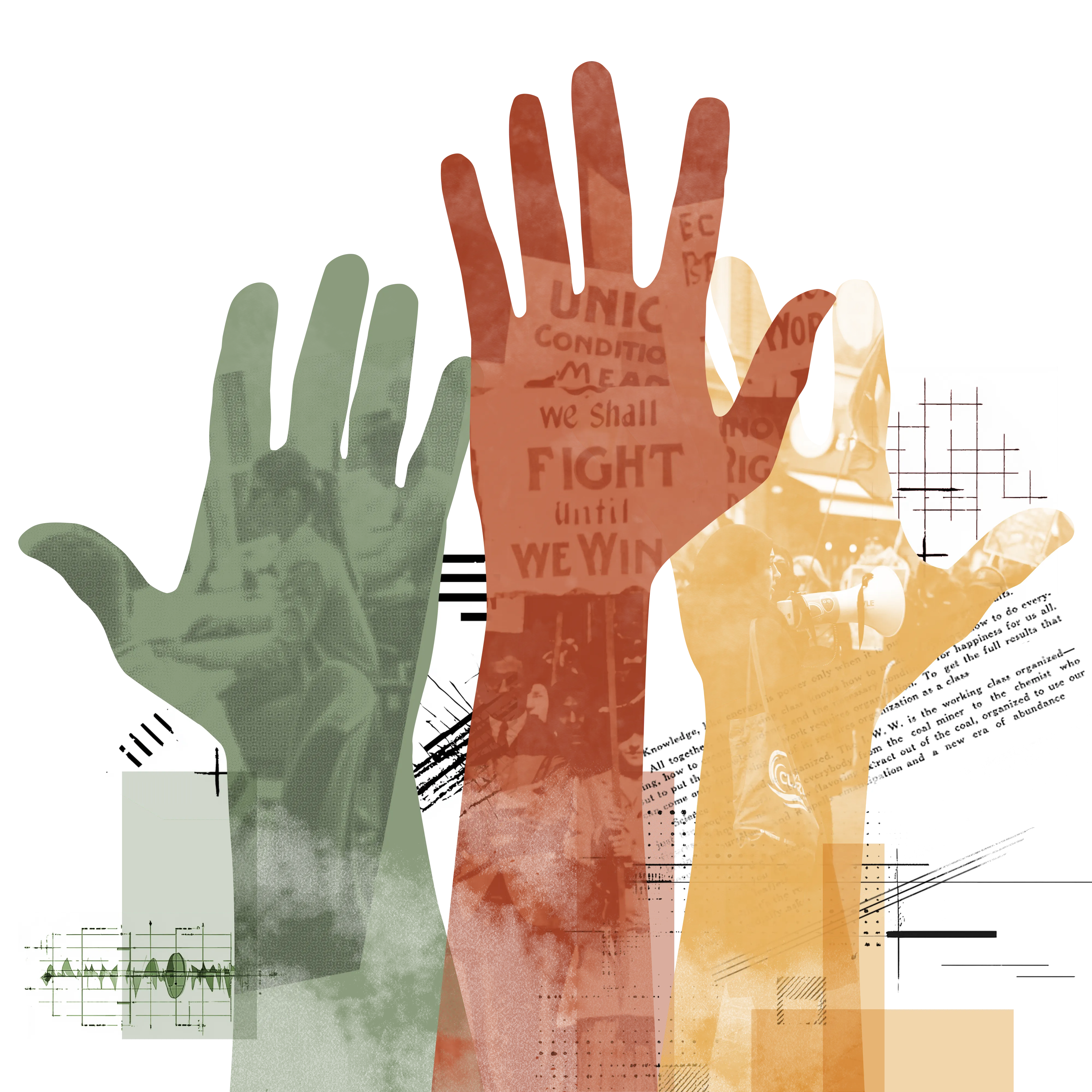 Diverse workers united for just transitions
